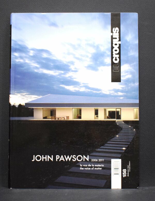 El Croquis 158: John Pawson 2006-2011
