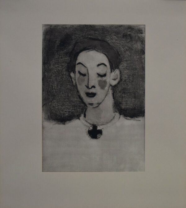 Helene Schjerfbeck: Fröken Lahtinen (1945)