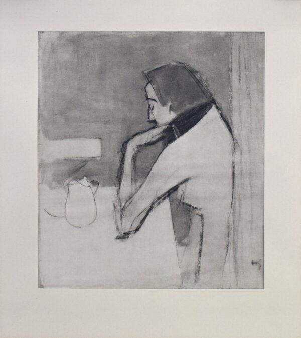 Helene Schjerfbeck: Caféet (1940)