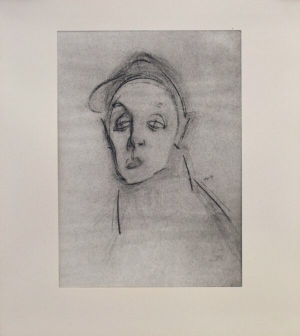 Helene Schjerfbeck: Självporträtt - Portrait de l'artiste (1945)