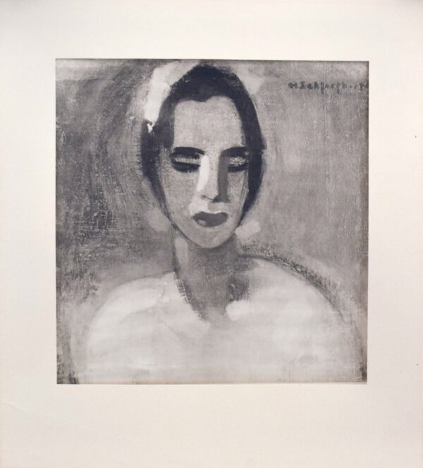 Helene Schjerfbeck: Kaliforniskan I – La Californienne (1919)