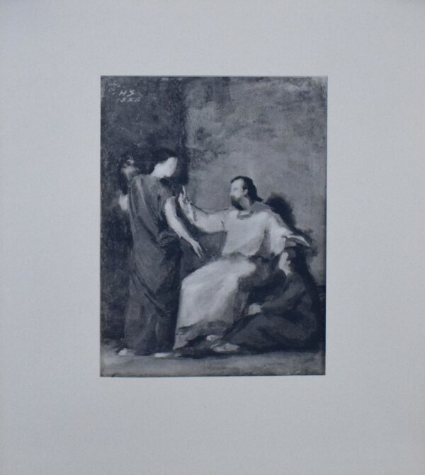 Helene Schjerfbeck: Hos Marta och Maria (1880)