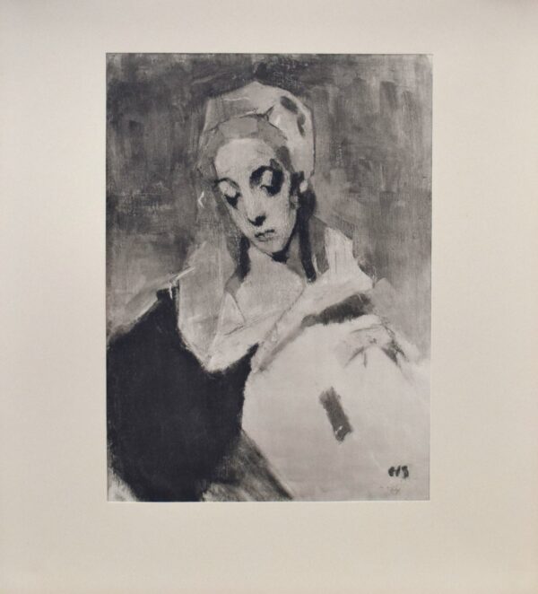Helene Schjerfbeck: Madonna, efter Greco (1944)