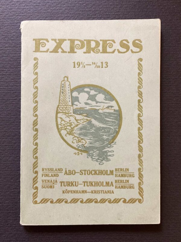BORE / FÅA. Express. Åbo - Stockholm