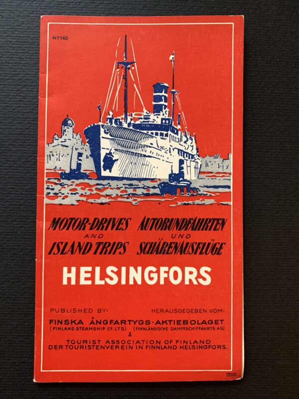FÅA Motor Drives and Island Trips Helsingfors (ca. 1910)