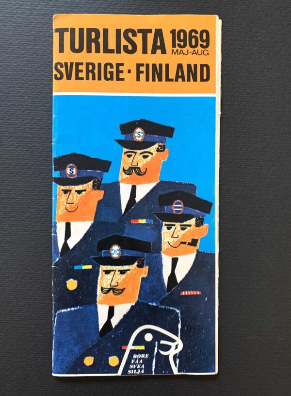Turlista Sverige Finland 1969