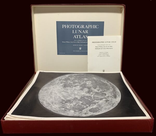 KUIPER's Photographic Lunar Atlas clamshell box