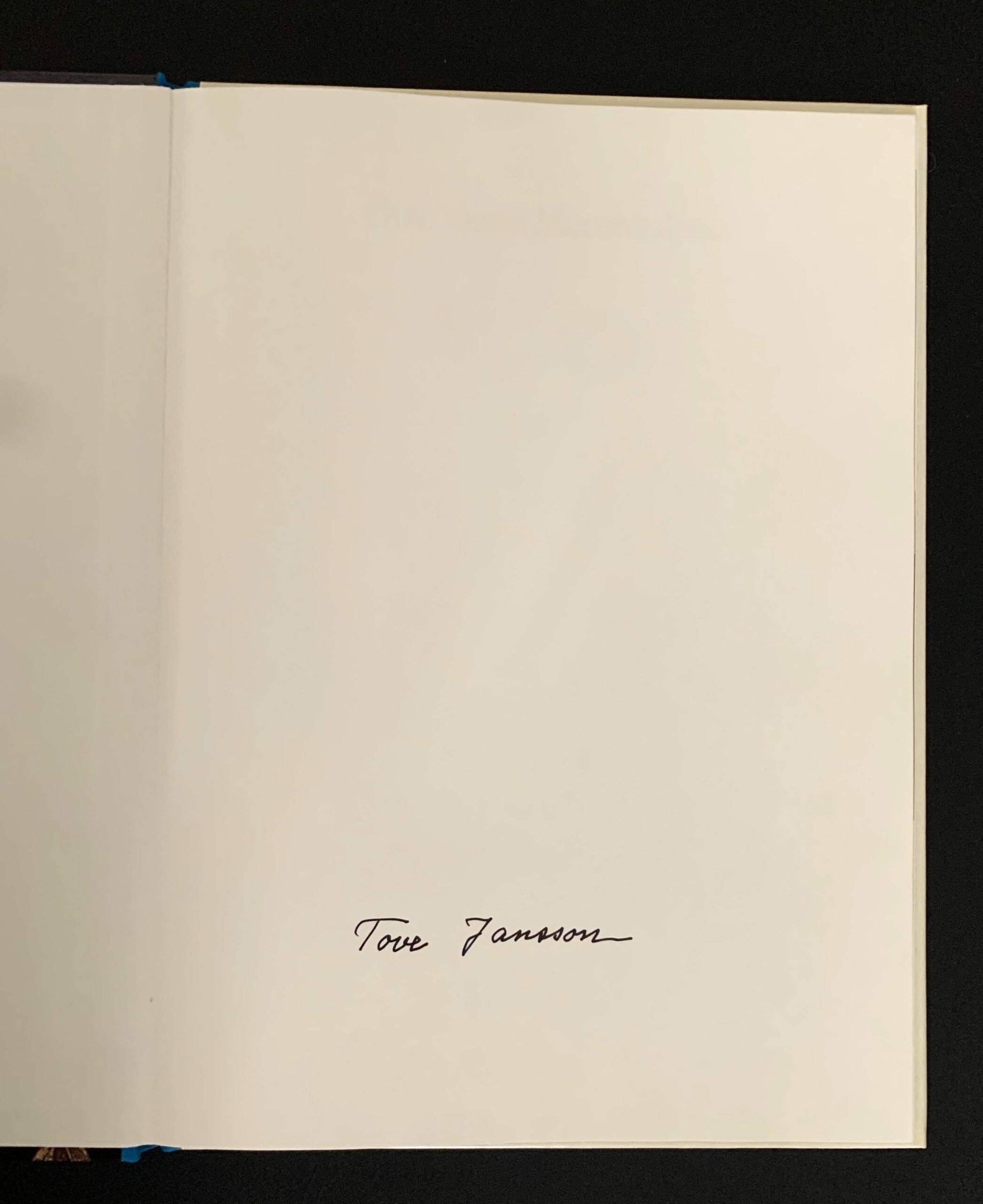 TOVE JANSSON signature